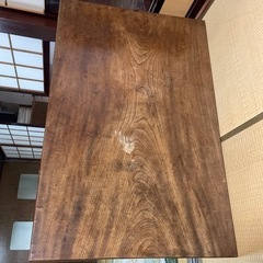レトロな大型平机　座卓