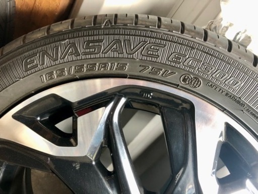 N-BOX（JF3/4）カスタム純正ホイール＋夏タイヤ　165/55R15