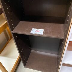 リサイクルショップどりーむ天保山店　No.9848　カラーボックス♪　２段収納♪　中板高さ調整可能！の画像