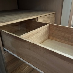 桐（と思われる）　タンス　押入れ収納　の画像
