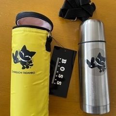 【レトロ　新品　未使用】　クロネコヤマト水筒🐈‍⬛の画像
