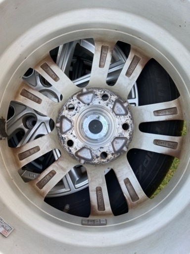 （取引完了しました）195/65R15夏タイヤ　アルミホイール付き　4本セット