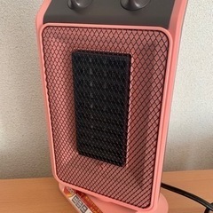ピンクが可愛い♡セラミックヒーターの画像