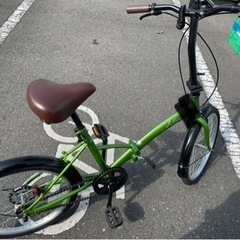 折りたたみ自転車】AXTON Folding bike 200 (カオマンガイ) 武蔵
