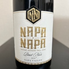 ナパワイン　NAPA BY NAPA Pinot Noir 2018の画像