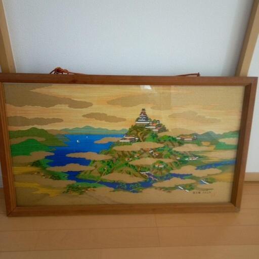 古い額です。