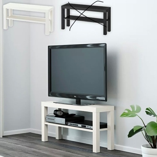 ※取引中　IKEA LACK テレビ台ホワイト 廃盤色