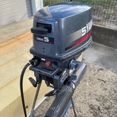 YAMAHA5馬力船外機の画像