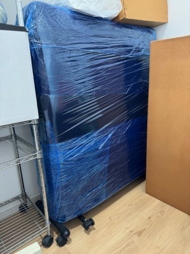 折りたたみシングルベッド　マットレス付き