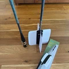 ゴルフ用　素振りバット　素振り棒　羽付　２つセット