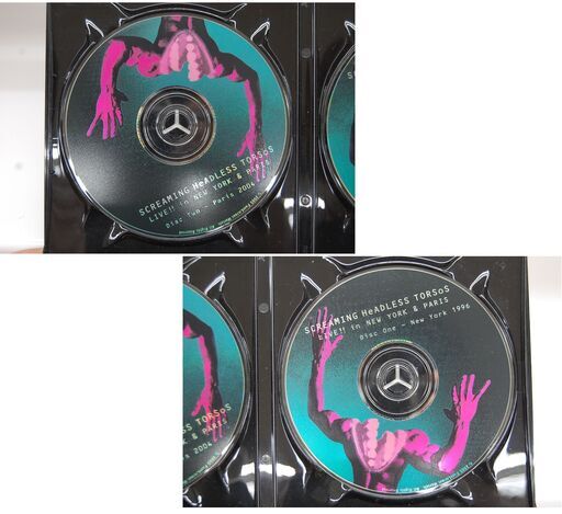 SCREAMING HeADLESS TORSoS LIVE!! in NEWYORK & PARIS 2枚組DVD 音楽DVD スクリーミング・ヘッドレス・トーソズ ジャズロックバンド 札幌市 清田区 平岡