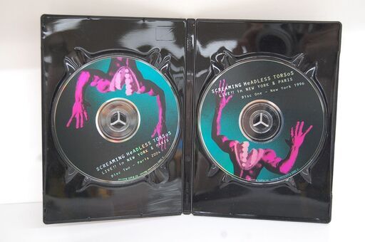 SCREAMING HeADLESS TORSoS LIVE!! in NEWYORK & PARIS 2枚組DVD 音楽DVD スクリーミング・ヘッドレス・トーソズ ジャズロックバンド 札幌市 清田区 平岡