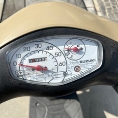 スズキ　レッツ50cc原付の画像