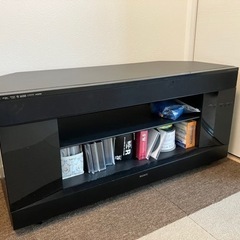 SONYシアターラック　AVラックにAVアンプと3.1chスピー...