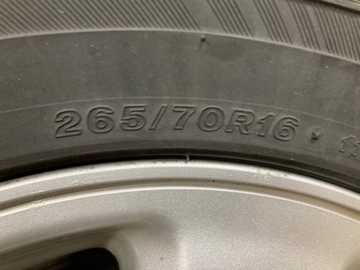 ランクル100 スパイクタイヤ