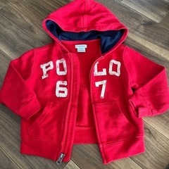 ラルフローレン　パーカー　綿100%　キッズ　90cm  ポロの画像