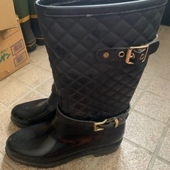 【値引き】乗馬ブーツデザインレインブーツ✩.*˚