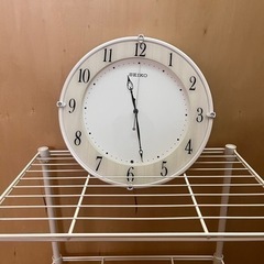 【SEIKO|セイコー】掛け時計　※動作確認済/美品