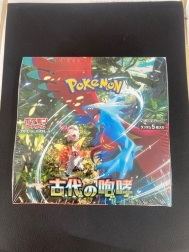 【シュリンク付】ポケモンカード　古代の咆哮　ボックス　リサイクルショップ宮崎屋　住吉店23.10.27k