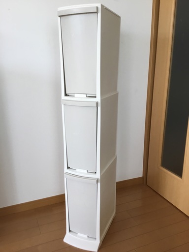 分別　斜め引き出し　ゴミ箱