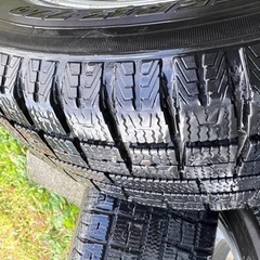 軽自動車アルミ付スタッドレスタイヤ165/65r13の画像
