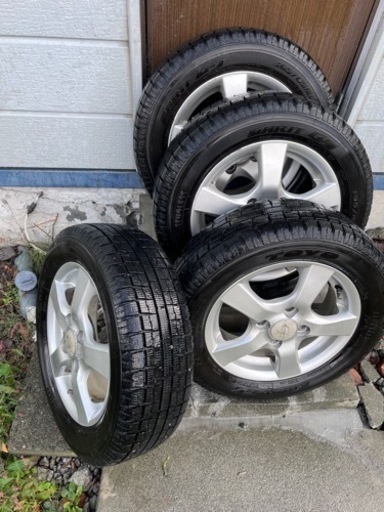 軽自動車アルミ付スタッドレスタイヤ165/65r13