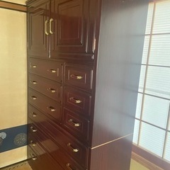 昭和の家具　和箪笥　着物収納の画像