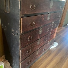 昭和の家具　箪笥の画像