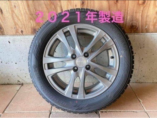 １８５/６０Ｒ１５スタッドレスタイヤ(2021年製)
