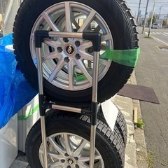 【S】10％値下げ　アルミホイール スタッドレスタイヤ付き 225/65/R17 ハリアー エクストレイルの画像