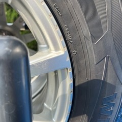 【S】10％値下げ　アルミホイール スタッドレスタイヤ付き 225/65/R17 ハリアー エクストレイルの画像
