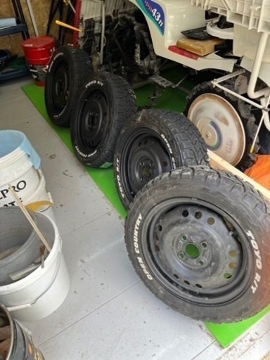 今週までオープンカントリーRT 155/65r14  4本セット