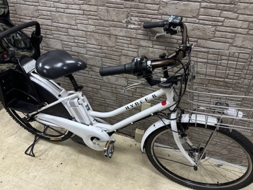 東京23区配達無料　新基準 ブリヂストン ＨＹＤＥＥ-B(ハイディ ツー) 8.9Ah リチウム 電動自転車 中古　BS 1207