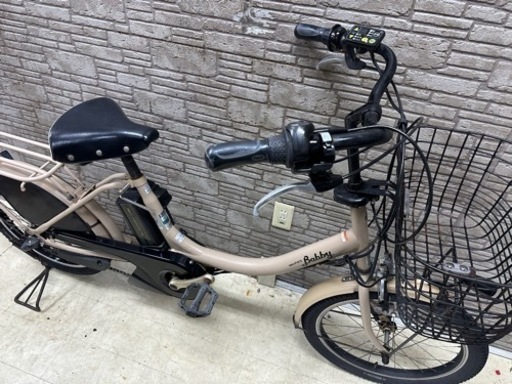オータムSALE 東京23区配達無料　新基準　ヤマハ　パスバビー　Babby 8.7Ah リチウム 電動自転車 中古 504