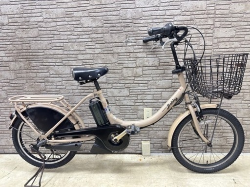 オータムSALE 東京23区配達無料　新基準　ヤマハ　パスバビー　Babby 8.7Ah リチウム 電動自転車 中古 504