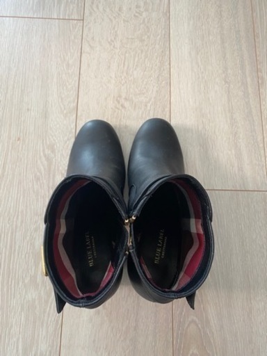 Blue Label crestbridge 黒ショートブーツ Mサイズ 1回のみ使用