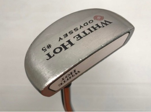 名器オデッセイ ホワイトホット #5 パター 2ドット 35インチ