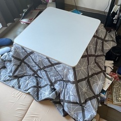 【譲渡先決定】こたつ(ふとん付き)の画像