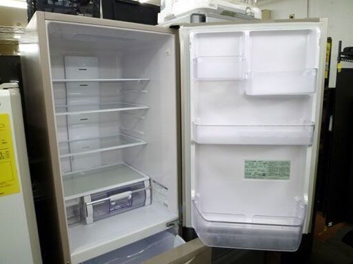 日立 ノンフロン冷凍冷蔵庫 2015年製 315L R-K320FV(T)  右開き 3ドア 大型 自動製氷付き HITACHI 300Lクラス 三百Lクラス 札幌 北20条店