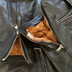 【非対面取引可能】 Barbed レザージャケットの画像