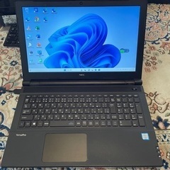 NECノートPC SSD搭載で快適　Windows11　すぐに使...