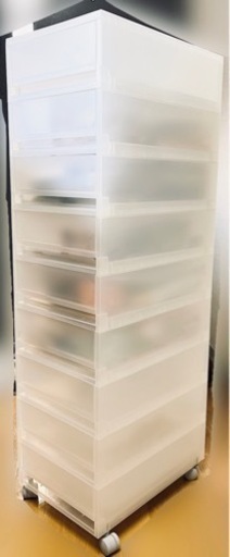 消費税無し お取引中】無印良品 ポリプロピレンケース 引出式 キャスター付 家具・インテリア