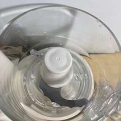 O2310-1037 Panasonicフードプロセッサー　MK-K48P 替え刃有 動作確認済　キズ汚れ有　現状お渡しの画像