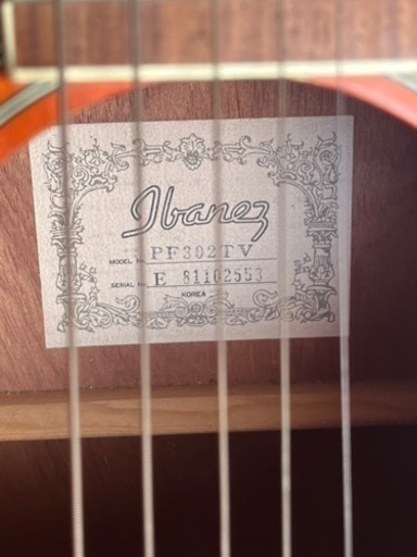 Ibanezアイバニーズ12弦アコースティックギター