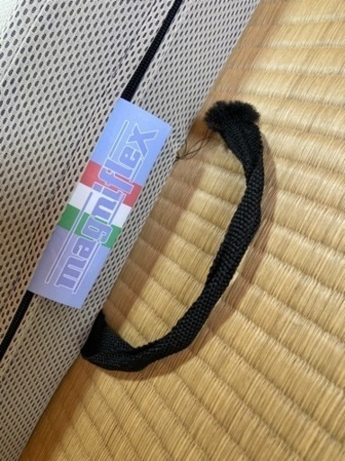 《１ヶ月使用》正規品マニフレックス　シングル　メッシュウイング　ミッドグレー