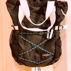 お値下げ中★WTW収納できるバックパック 2WAY BACKPA...