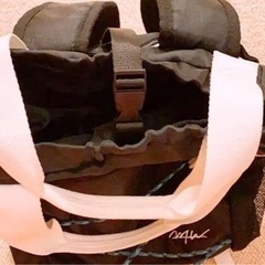 お値下げ中★WTW収納できるバックパック 2WAY BACKPACK BLACKの画像