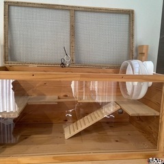 ハムスター　手作りゲージの画像