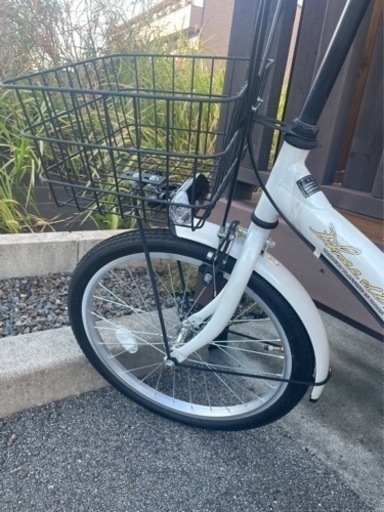【※11月1日まで！！】折り畳み自転車【付属品あり】