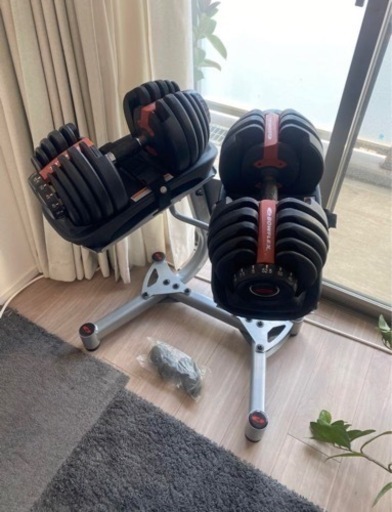 Bowflex ボウフレックス552i セレクトテックダンベル 1ペアとスタンド